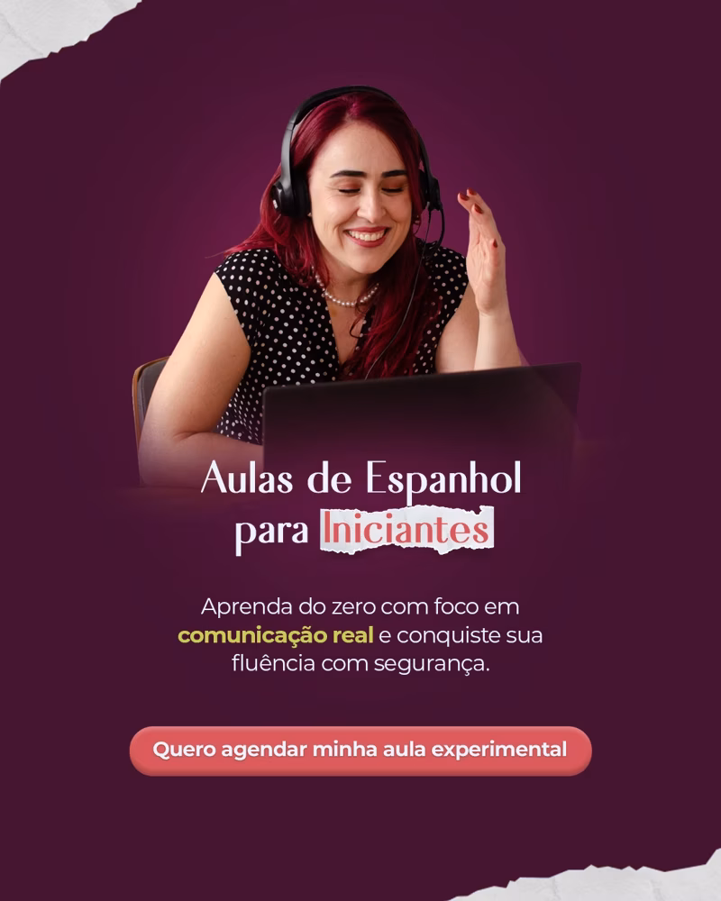 Aulas de Espanhol para Iniciantes - Aprenda do zero com foco em comunicação real