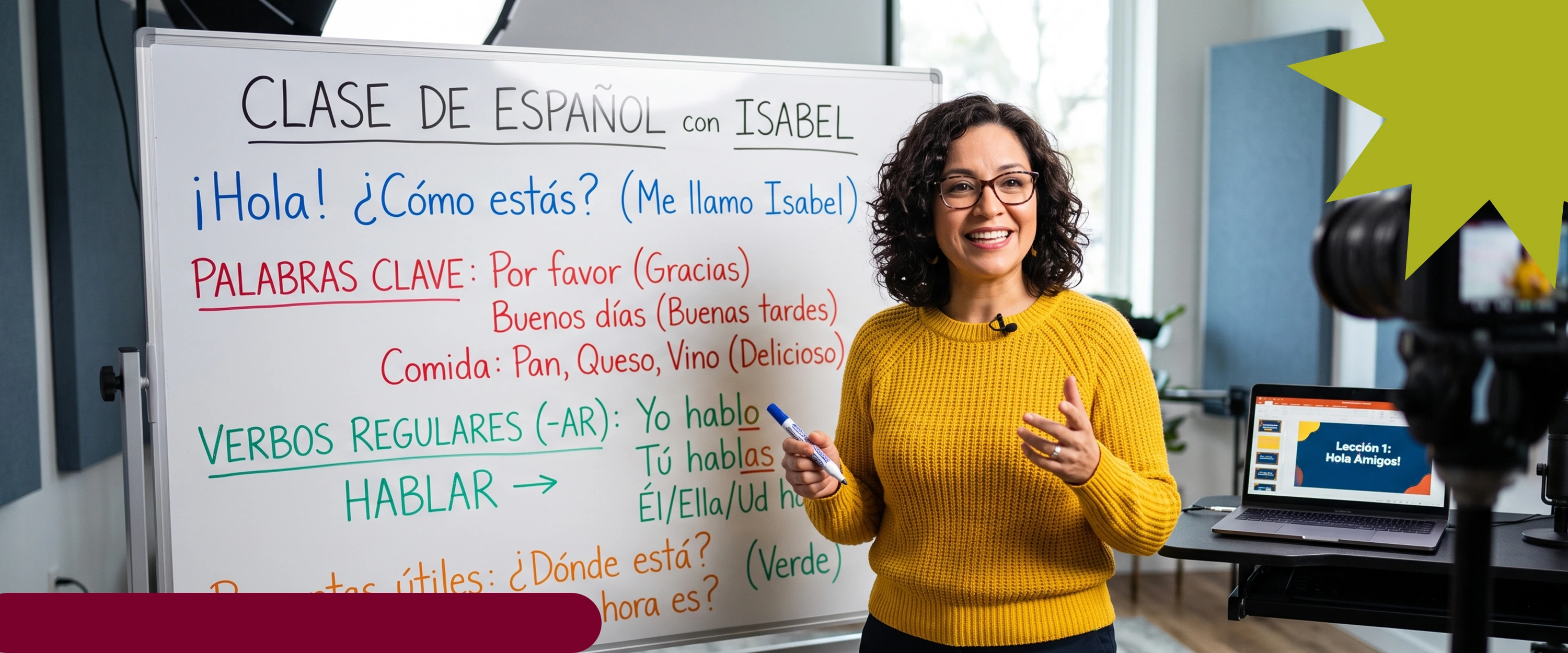 Imagem sobre aula de espanhol personalizada