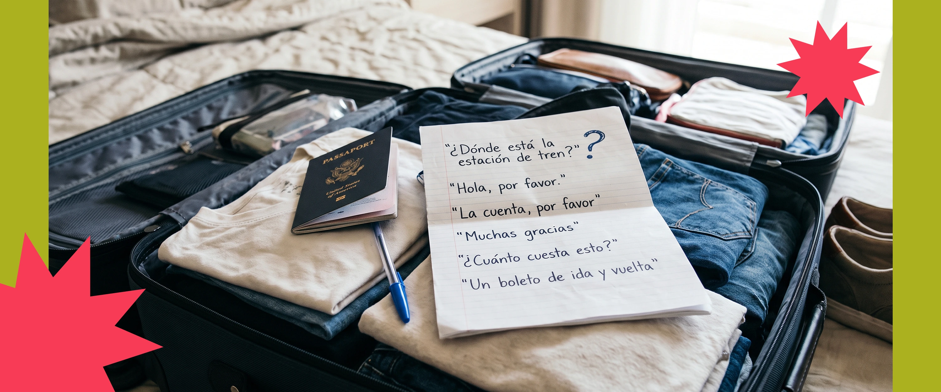 Espanhol para viagem: frases essenciais e pronúncia